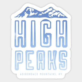 High Peaks - Adirondack Mountains Sticker